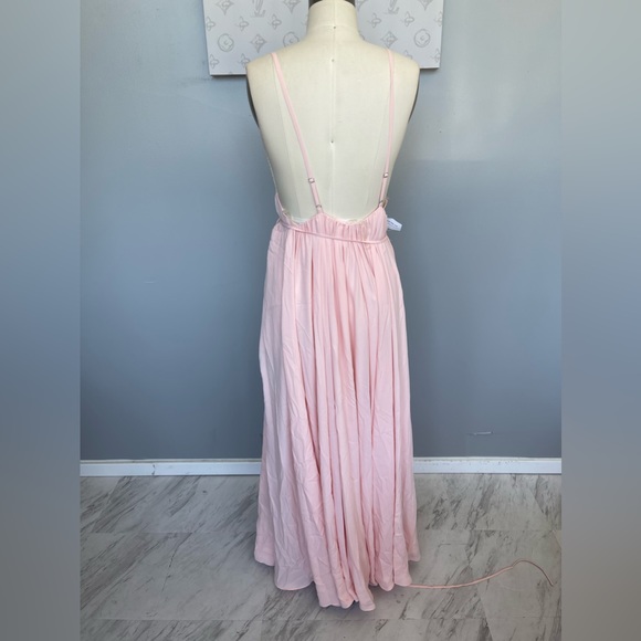Fame and Partners Dress- pink wrap size 4 - Picture 3 of 5